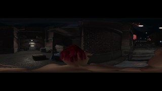 Jessica Rabbit si fa scopare nel vicolo fuori dal suo club